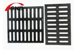 China Single EN124 Standard Cast Iron Gully Grate Painting Surface Square Shape supplier