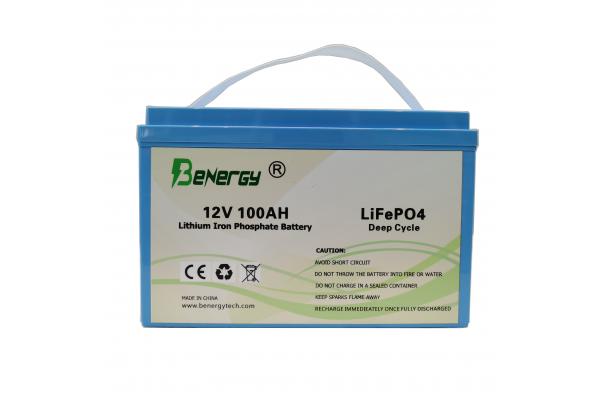 Lifepo4 Solar Battery 12v rechargeable lithium battery pack 12V 100AH