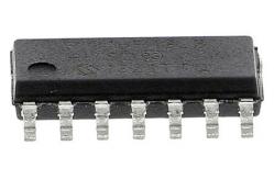 China 8-Bit Microcontroller MCU PIC16F1823-I/SL Black Microcontroller supplier