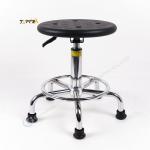 Adjustable Height Blue Lab Stools With 5 Wheels for sale