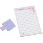 Custom Logo Paper Sticky Notes Mini Magnetic Notepad For Girls for sale