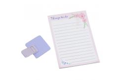 China Custom Logo Paper Sticky Notes Mini Magnetic Notepad For Girls supplier
