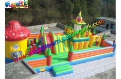 China Playground Inflatable Amusement Park Toys , Jump Houses Customized supplier