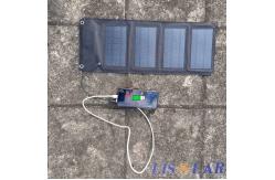 China 7W 4.7V Portable Solar Power Bag Lightweight Foldable Solar Phone Charger supplier