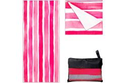 China Big Reactive Print Custom Sand Free Proof Recycled Sustainable Beach Towel Quick Dry supplier