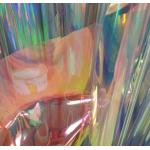 Lady ' S Shoes 137CM Transparent Holographic Fabric
