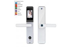 China S802Pro Fingerprint Code Door Lock 8 Language Video Doorbell Smart Lock supplier