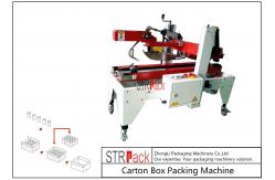 China Flaps Carton Packing Machine / Automatic Carton Folding Machine With Both Sides Drive supplier