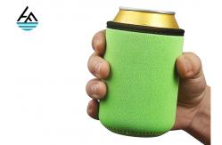 China Custom Foam Neoprene Can Holder / Mutispandex Personalized Beer Can Cooler supplier