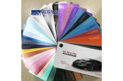 China Paper Fan Car Wrap Sample Book Matte Surface Customized supplier