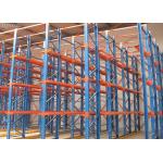 Metal Storage Drive In Warehouse Racking , Drive Through Pallet Rack System for sale