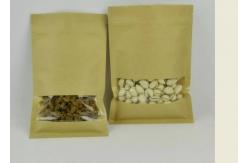 China Three Side Seal Customized Paper Bags For Nuts Seeds / Coffee Powder supplier
