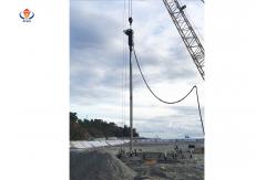 China High Efficiency 380 V Bottom Feed Vibroflot For Stone Column Engineering supplier