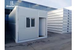 China Prefab Steel Folding Container House Collapsible Container House supplier