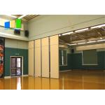 Ballroom Sound Proof Folding Partitions Movable Wooden Partition Wall For Auditoriums for sale
