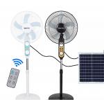12V DC Solar Panel Fan AC Rechargeable Outdoor Household Support for sale