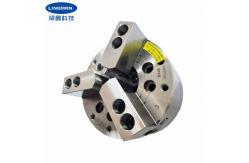 China Hydraulic 3 Jaw Lathe Chuck Hollow Spindle Chuck For Processing Metals supplier