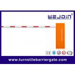 Vehicle Entrance Control Management Car Park Security Gates 6m Straight Boom For Parking Lot for sale