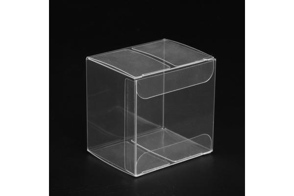 Acid Free Mini Cupcake Folding Clear Plastic Pvc Boxes