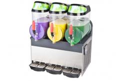 China Three Tanks Ice Slush Machine Freon R134a and R404a Healthy supplier