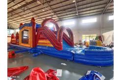 China Children Inflatable Bounce House And Slide Customized With Pool Stopper supplier