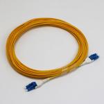 Uniboot LC Fiber Jumper 1M LC UPC To LC UPC Singlemode G657.A1 BendInsensitive 2mm LSZH Low Loss 0.15dB Fiber Patch Cord for sale