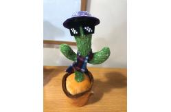 China Kids Dancing Talking Cactus Toys Talking Electronic Plush Singing Record supplier
