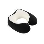 Super Soft Memory Foam Neck Pillow , Custom Printed neck roll travel pillow Skin Friendly for sale