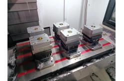 China CNC Rotary Table Self Centering Vise 130mm Clamp Body Width Manual supplier