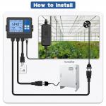Digital Carbon Dioxide Co2 Ppm Controller Monitor For Growth Tent Greenhouse for sale