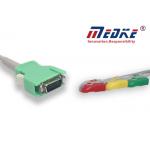 3 Leadwires 20pin Pinch OPV-1500 Nihon Kohden Ecg Cable for sale