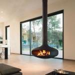 Portable Manual Ignition Modern Wood Burning Fire Pit Hanging Metal for sale