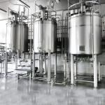 SUS316L 12000l SS 1.5mm Jacketed Mixing Tank With Stirrer for sale