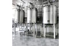 China SUS316L 12000l SS 1.5mm Jacketed Mixing Tank With Stirrer supplier