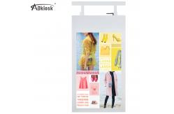 China Double Sided Advertising Digital Signage 43Inch 350cd/m2 110V Mount Hanging supplier