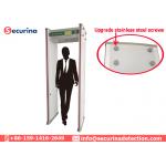 Waterproof Archway Metal Scanner Walk Through Safety Gate With Automatic Counting Function