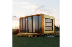 China Versatile And Aesthetically Appealing Apple Cabin House With Air Vents Ultimate Homestay Solution supplier