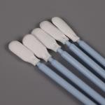 Double Layered Industrial Computer Cleaning Wipes Cleanroom Polyester Swabs For Electronics Printers