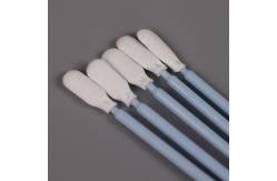 China Double Layered Industrial Computer Cleaning Wipes Cleanroom Polyester Swabs For Electronics Printers supplier