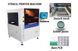 China Fully Automatic Stencil Printer Machine PC Control Programmable Speed supplier