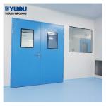 Hospital Double Pharmaceutical Clean Room Door 1.2mm frame EPDM seal rubber for sale