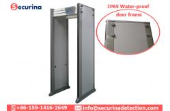 China IP65 Weather-proof Walk Through Security Detector 100 Working Frequency Bands supplier