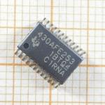 MSP430AFE253IPWR IC Integrated Circuits 16 Bit Microcontroller MSU for sale