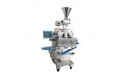 China Two-Tone Teardrop Stuffed Cookies Automatic Encrusting Machine  5000-6000pcs/h Capacity supplier