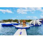 Fire Retardant Crazy Inflatable Floating Playground For Event , Party , Club