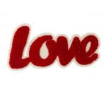 Eco-Friendly Towel Felt Custom Sew On Embroidered Patches / Garment Accessories for sale
