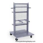 Wire rack with the wheels for the garment for sale