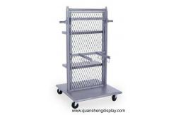 China Wire rack with the wheels for the garment supplier