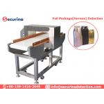 Commercial Grade Bakery Metal Detector Aluminium Film Horizontal Belt Type for sale