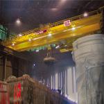 Steel Factory Double Girder Bridge Crane , 20 Ton / 10 Ton Overhead Crane for sale